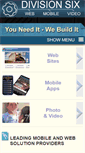 Mobile Screenshot of divisionsix.com